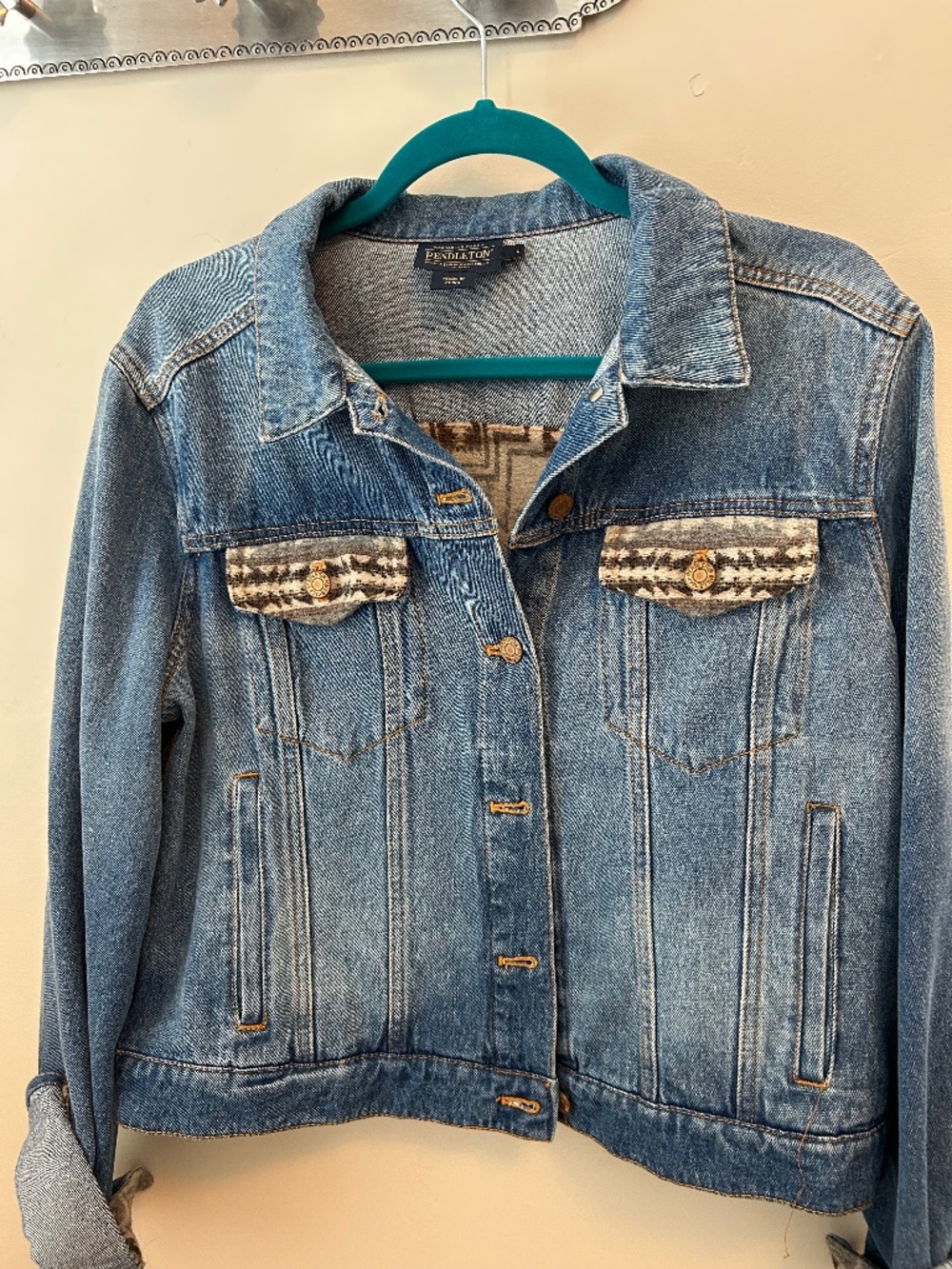 Pendleton Jean Jacket with wool blanket insert
